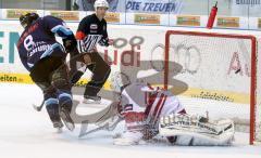 DEL - ERC Ingolstadt - Augsburger Panther 4:3 - Kris Sparre mit dem Siegtor im Penalty