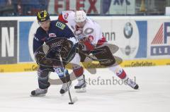 DEL - ERC Ingolstadt - Nürnberg Ice Tigers - Jakub Ficenec im Angriff