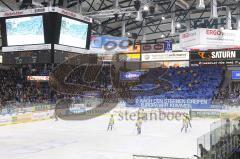 DEL - ERC Ingolstadt - Krefeld Pinguine - Choreographie Europa Cup Sterne Zuschauer Fans