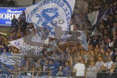 DEL - ERC Ingolstadt - Adler Mannheim - Fans Fahnen Jubel