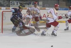 DEL - ERC Ingolstadt - Hannover Scorpions - 3:0 - Tyler Bouck am Tor