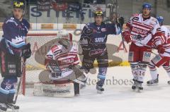 DEL - ERC Ingolstadt - Augsburg Panther - Jared Ross mit der Führung zm 2:1 Tor Jubel