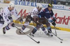 DEL - ERC Ingolstadt - Adler Mannheim - rechts Derek Hahn