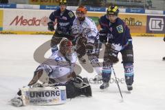 DEL - ERC Ingolstadt - Iserlohn Roosters - Jared Ross am Tor