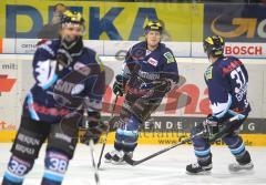 ERC Ingolstadt - Krefeld Pinguine - Christoph Gawlik erzielt das 1:0