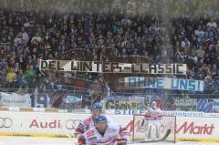 DEL - ERC Ingolstadt - Augsburg Panther - Fans Spruchband