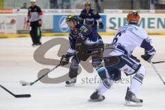 DEL - ERC Ingolstadt - Iserlohn Roosters - Derek Hahn im Angriff