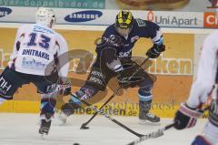 DEL - ERC Ingolstadt - Adler Mannheim - rechts Joe Motzko
