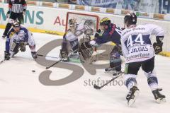 DEL - ERC Ingolstadt - Straubing Tigers - Jared Ross nah ma Tor, vergibt die Chance