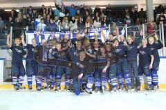 Jugend - ERC Ingolstadt - ERV Schweinfurt - Aufstieg Bayernliga - Fans Jubel