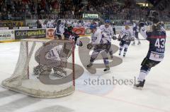 DEL - ERC Ingolstadt - Adler Mannheim - Playoff - 3.Halbfinale-Thomas Greilinger mit dem 1:0