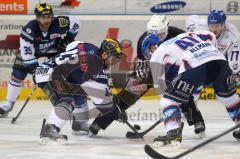 DEL - ERC Ingolstadt - Adler Mannheim - Playoff - 1.Halbfinale - Bully mit Derek Hahn