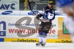 DEL - ERC Ingolstadt - Adler Mannheim - Playoff - 3.Halbfinale - 2:0 für ERC durch Tim Hambly Jubel