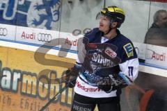 DEL - ERC Ingolstadt - DEG Düsseldorf Metro Stars . Playoff - Viertelfinale - Alleingang Christoph Gawlik erzielt das entscheidende 4:3 Tor Jubel