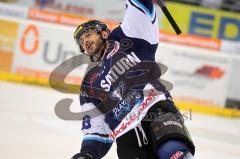 DEL - ERC Ingolstadt - Adler Mannheim - Playoff - 3.Halbfinale - Siegtor durch Thomas Greilinger Jubel