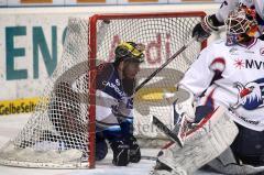 DEL - ERC Ingolstadt - Adler Mannheim - Playoff - 1.Halbfinale - Joe Motzko im Tor