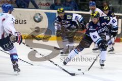 DEL - ERC Ingolstadt - Adler Mannheim - Playoff - 1.Halbfinale - Derek Hahn