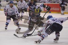 DEL - ERC Ingolstadt - Adler Mannheim - Playoff - 1.Halbfinale - Ausverkaufte Saturn Arena-Petr Fical läuft ins Angriffsdrittel