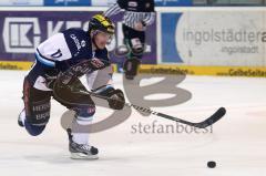 DEL - ERC Ingolstadt - DEG Düsseldorf Metro Stars . Playoff - Viertelfinale - Alleingang Christoph Gawlik erzielt das entscheidende 4:3 Tor Jubel