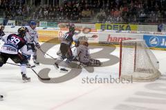 DEL - ERC Ingolstadt - Adler Mannheim - Playoff - 3.Halbfinale-Tim Hambly mit dem 2:0