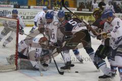 DEL - ERC Ingolstadt - Adler Mannheim - Playoff - 1.Halbfinale - Ausverkaufte Saturn Arena-Chris Heid mit der Chance zum Anschlusstreffer