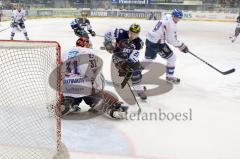 DEL - ERC Ingolstadt - Adler Mannheim - Playoff - 3.Halbfinale- Luciano Aquino mit der Chance zum 3:0