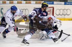 DEL - ERC Ingolstadt - Adler Mannheim - Playoff - 3.Halbfinale - Jeremy Reich mit einer Chance