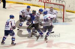 DEL - ERC Ingolstadt - Adler Mannheim - Playoff - 3.Halbfinale - Jeff Likens mit Schuss aufs Tor