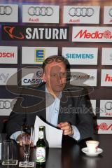 Rudi Hofweber und Jim Boni bei der Pressekonferenz zur European Trophy 2010