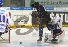 Testspiel - ERC Ingolstadt - Adler Mannheim 2:3 - Tor Michael Waginger