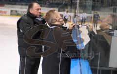 DEL - ERC Ingolstadt - Training vor den PlayOffs - Rich Chernomaz an der Tafel