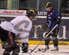 DEL - ERC Ingolstadt - Training vor den PlayOffs - Jakub Ficenec wieder im Training