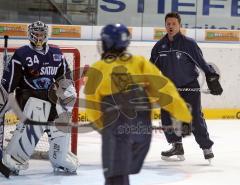 ERC Ingolstadt - Jugendtraining mit den Trainern Peter Bares und Terry Campbell