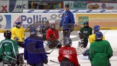 ERC Ingolstadt - Jugendtraining mit den Trainer Peter Bares