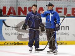 ERC Ingolstadt - Jugendtraining mit den Trainern Peter Bares und Terry Campbell