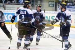 European Trophy - ERC Ingolstadt - Frölunda Indians - Christoph Gawlik erzielt das 2:0 Tor Jubel