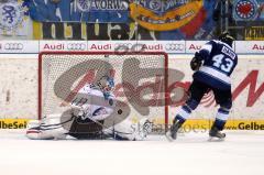 European Trophy - ERC Ingolstadt - ZSC Lions Zürich - Derek Hanh verschießt Penalty