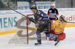 DEL - ERC Ingolstadt - Düsseldorf EG - Tor 1:0 durch Joe Motzko Jubel im Alleingang