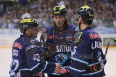 DEL - ERC Ingolstadt - Augsburger Panther - Jared Ross, Sean O´Connor und John Laliberte