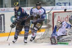 DEL - ERC Ingolstadt - Straubing Tigers - John Laliberte am Tor