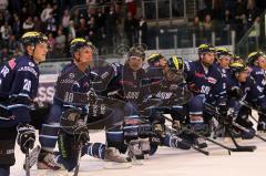 DEL - ERC Ingolstadt - Eisbären Berlin - Jubel vor den Fans Sieg