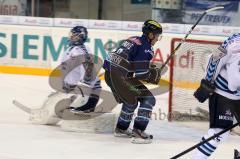 DEL - ERC Ingolstadt - Hamburg Freezers - Kris Sparre mit dem 5:2 Tor