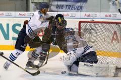 DEL - ERC Ingolstadt - Hamburg Freezers - Alexander Oblinger am Tor