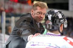 DEL - ERC Ingolstadt - Krefeld Pinguine - Playoff 4.Spiel - CoTrainer Reemt Pyka