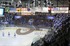 DEL - 6.Spiel - Playoff - ERC Ingolstadt - Krefeld Pinguine 2:7 - Letztes Spiel der Saison, Saturn Arena Choreographie Fans