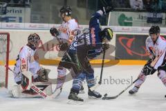 DEL - ERC Ingolstadt - Hannover Scorpions - Sean O´Connor scheitert am Tor