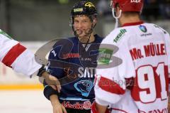 DEL - ERC Ingolstadt - Kölner Haie - Patrick Hager nach dem Spiel