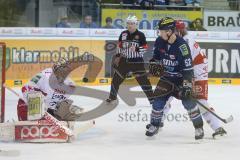 DEL - ERC Ingolstadt - Kölner Haie - Patrick Hager (52) knapp am Tor