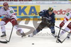 DEL - ERC Ingolstadt - Kölner Haie - Björn Barta (33) kämpft sich durch