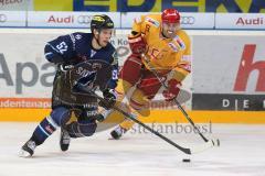 DEL - ERC Ingolstadt - Düsseldorf DEG - 5:0 - Patrick Hager links